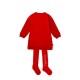 RED HEART DRESS WITH TIGHTS-8235W25