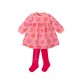 PINK FLOWER DRESS WITH TIGHTS-8287W25