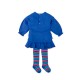 ELECTRIC BLUE HEART DRESS WITH TIGHTS-8292W25