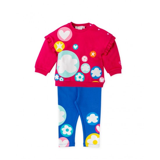 Agatha Ruiz De La Prada Σετ Χειμερινό 2τμχ Φούξια -8728W25