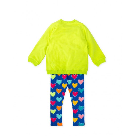 LIMA SWEATSHIRT SET AND HEART LEGGINGS-8731W25