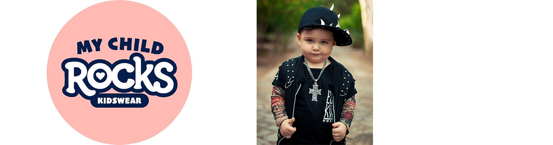 Πώς να  δημιουργήσετε ένα Ροκ στυλ  επιλέγοντας ρούχα για παιδιά από το Mychildrocks.