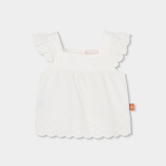 Boboli Σετ για κοριτσάκι -BCI ξεθωριασμένος 123028-1111-SS26