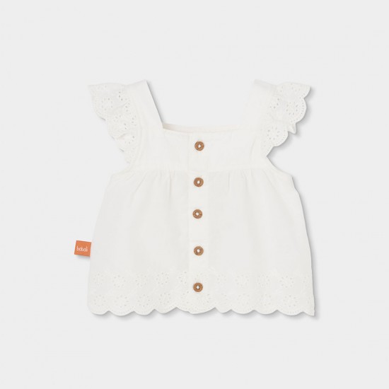 Boboli Σετ για κοριτσάκι -BCI ξεθωριασμένος 123028-1111-SS26