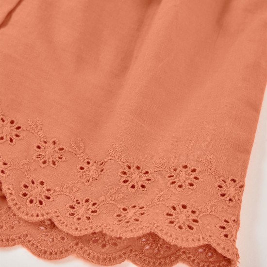 Boboli Κέντημα ολόσωμης φόρμας Batiste για κορίτσι καραμέλλα 123039-7449-SS26