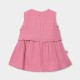 Boboli Dress muslin for baby girl -BCI raspberry 133030-3949-SS26