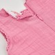 Boboli Dress muslin for baby girl -BCI raspberry 133030-3949-SS26