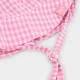 Boboli Poplin hat check for baby -BCI checks 133108-9828-SS26