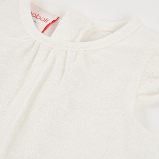 Boboli Φόρεμα φαντασίας για κοριτσάκι λευκό 143020-1100-SS26