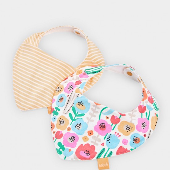 Boboli Pack 2 foulards for baby girl -BCI print 143053-9829-SS26