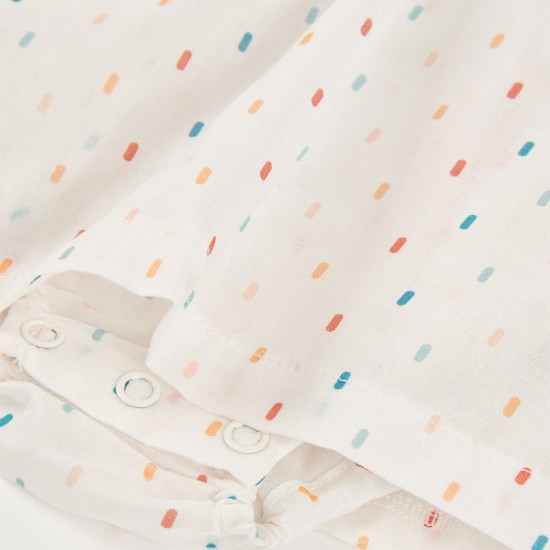 Boboli white dress for baby girl-153021-1111-SS26