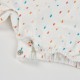 Boboli Knit play suit printed for baby -BCI off white 153076-1111-SS26