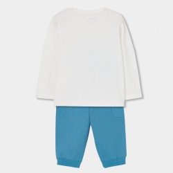 Boboli Σετ πλεκτών συνδυασμένων για μωρό -BCI ξεθωριασμένος 213006-1111-SS26