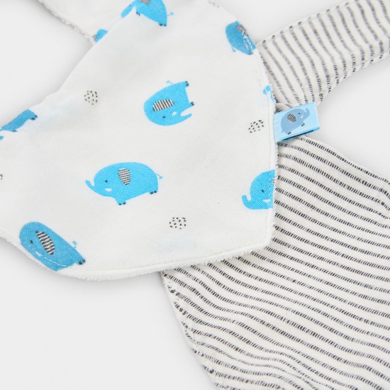 Boboli Pack 2 foulards for baby boy -BCI print 213040-9834-SS26