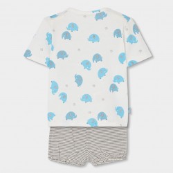 Boboli Σετ πλεκτών συνδυασμένων για μωρό -BCI αποτύπωμα 213084-9834-SS26