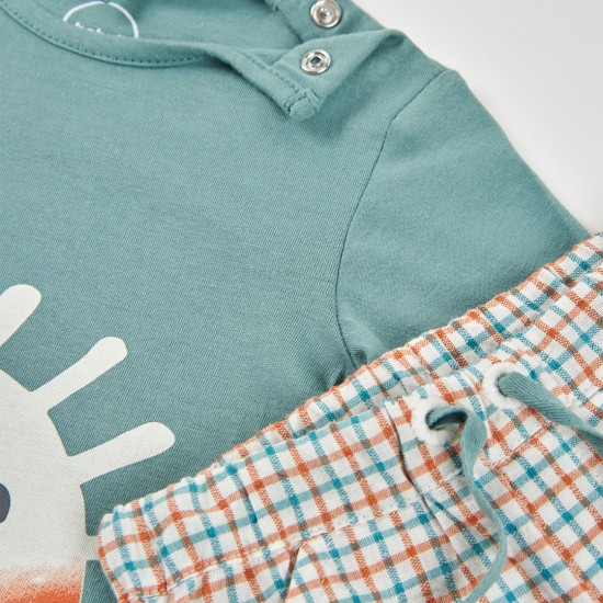 Boboli Set knit combined for baby boy laurel 223029-4729-SS26