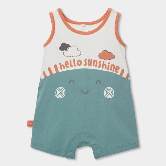 Boboli Πλεκτή φόρμα παιχνιδιού δίχρωμη για μωρό -BCI ξεθωριασμένος 223063-1111-SS26