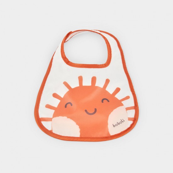 Boboli Pack 2 bibs for baby off white 223096-1111-SS26