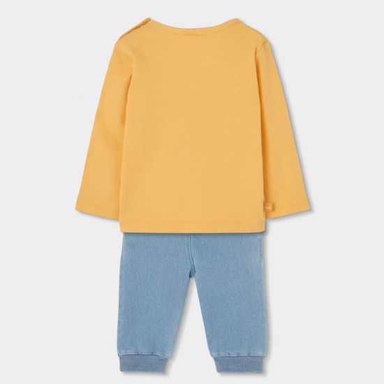 Boboli Σετ πλεκτό για αγόρι -BCI μέλι 243009-1222-SS26