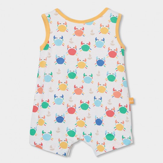 Boboli Πλεκτή φόρμα παιχνιδιού με στάμπα για μωρό -BCI αποτύπωμα 243021-9837-SS26