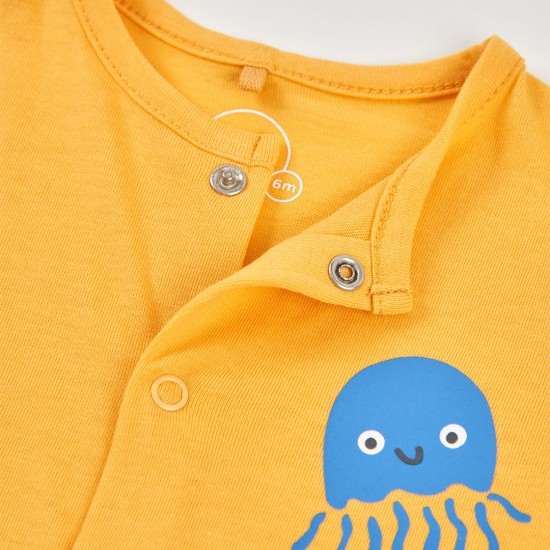 Boboli Πλεκτή φόρμα παιχνιδιού για αγόρι -BCI μέλι 243043-1222-SS26