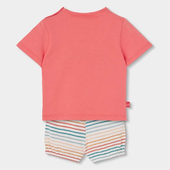 Boboli Σετ πλεκτό για αγόρι -BCI κοράλλι 253022-3855-SS26