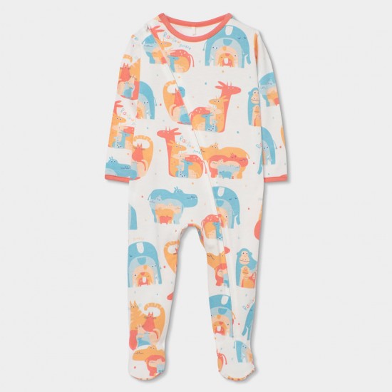 Boboli Πλεκτή φόρμα παιχνιδιού με στάμπα για μωρό -BCI αποτύπωμα 253033-9833-SS26