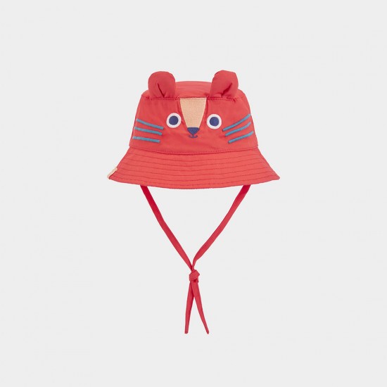 Boboli Hat twill for baby -BCI coral 253123-3855-SS26