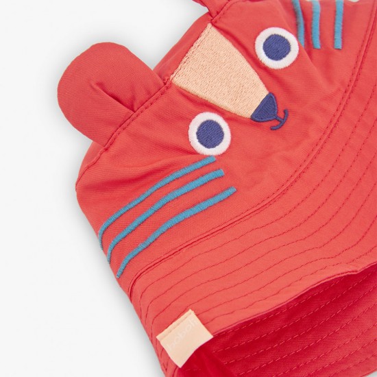 Boboli Hat twill for baby -BCI coral 253123-3855-SS26