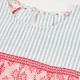 Boboli Poplin blouse combined for girl -BCI print 303051-9798-SS26