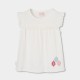 Boboli Knit t-Shirt for girl -BCI off white 303073-1111-SS26