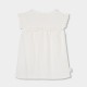 Boboli Knit t-Shirt for girl -BCI off white 303073-1111-SS26