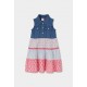 Boboli Denim dress combined for girl -BCI blue 303130-BLUE-SS26