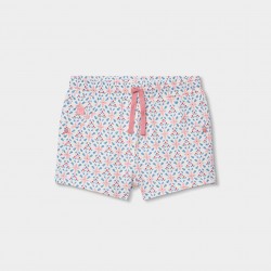 Boboli Σορτς φλις με στάμπα για κορίτσι -BCI αποτύπωμα 303152-9799-SS26