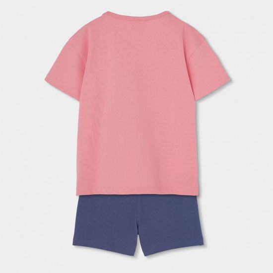 Boboli Set knit for girl -BCI peach 303163-3774-SS26