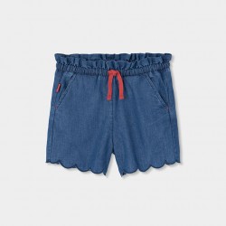 Boboli Τζιν βερμούδα για κορίτσι -BCI μπλε 303208-BLUE-SS26