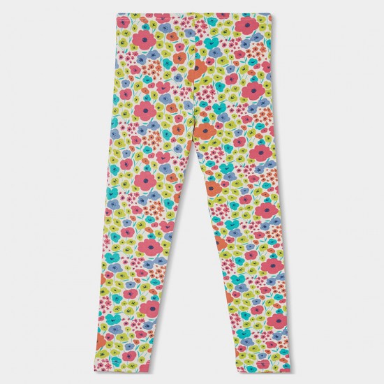 Boboli Stretch knit leggings for girl -BCI print 313030-9801-SS26