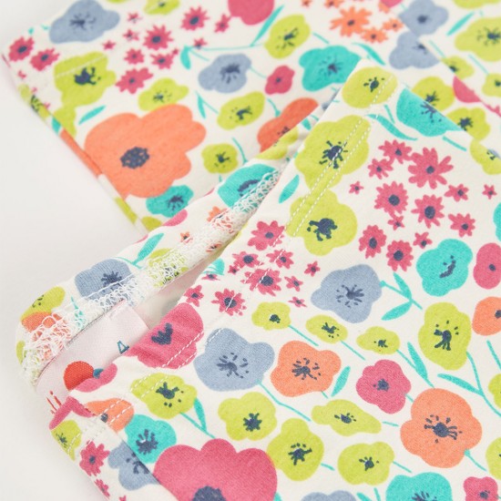 Boboli Stretch knit leggings for girl -BCI print 313030-9801-SS26