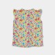 Boboli Knit t-Shirt floral for girl -BCI print 313142-9801-SS26