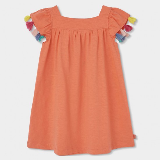 Boboli Πλεκτό φόρεμα φλόγα για κορίτσι -BCI μανταρίνι 313164-5146-SS26