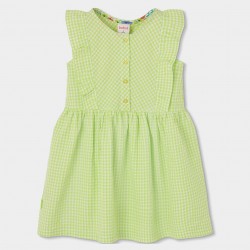 Boboli Φόρεμα με καρό σχέδιο από ποπλίνα για κορίτσι -BCI  313175-9802-SS26