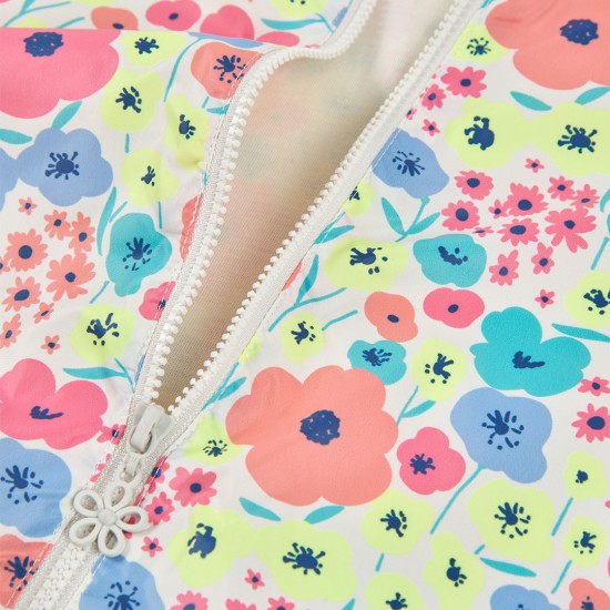 Boboli Παρκά από τεχνικό ύφασμα με φλοράλ σχέδιο για κορίτσι αποτύπωμα 313197-9801-SS26