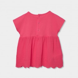 Boboli Combined t-Shirt for girl -BCI magenta 323020-3826-SS26