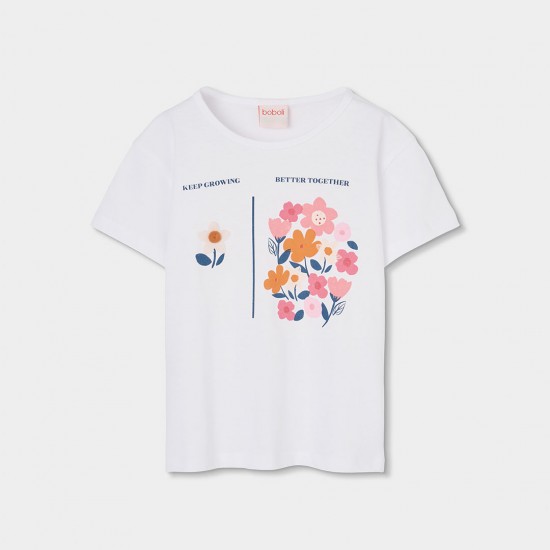 Boboli Set knit for girl -BCI white 323132-1100-SS26