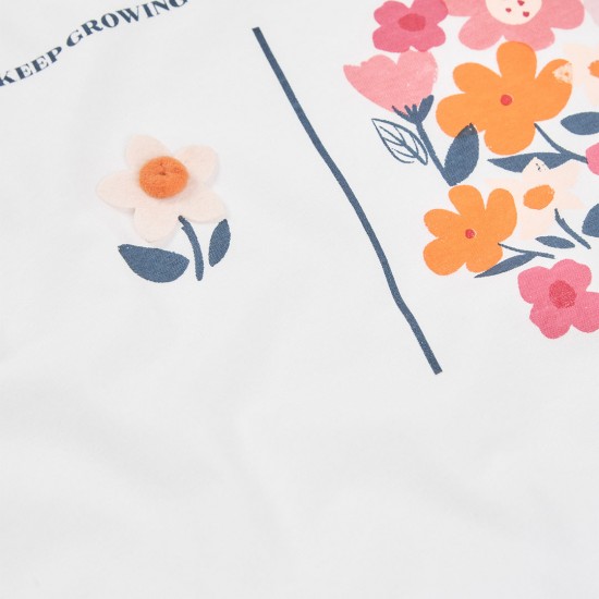 Boboli Set knit for girl -BCI white 323132-1100-SS26