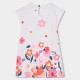Boboli Πλεκτό φόρεμα για κορίτσι -BCI λευκό 323143-1100-SS26