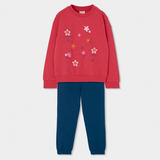 Boboli Set knit for girl -BCI magenta 323187-3826-SS26