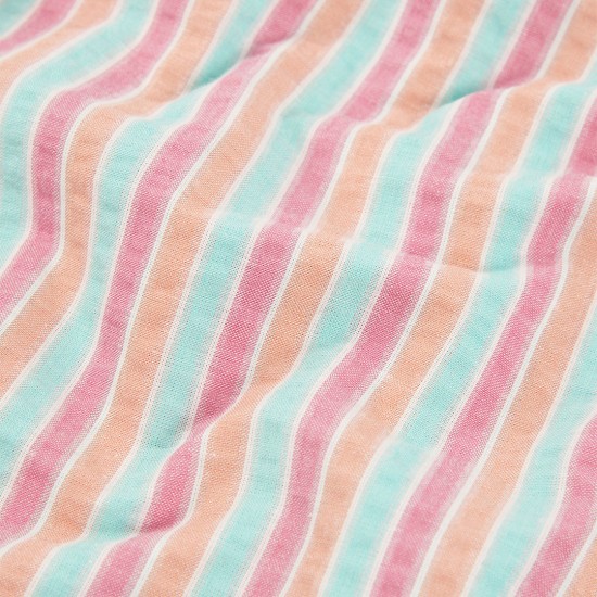 Boboli Φόρεμα από ποπλίνα ριγέ για κορίτσι -BCI ρίγες 333098-9805-SS26