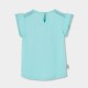 Boboli Πλεκτό μπλουζάκι για κορίτσι -BCI λίμνη 333100-4544-SS26