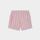 Boboli Βερμούδα από ποπλίνα για κορίτσι -BCI ρίγες 333111-9805-SS26